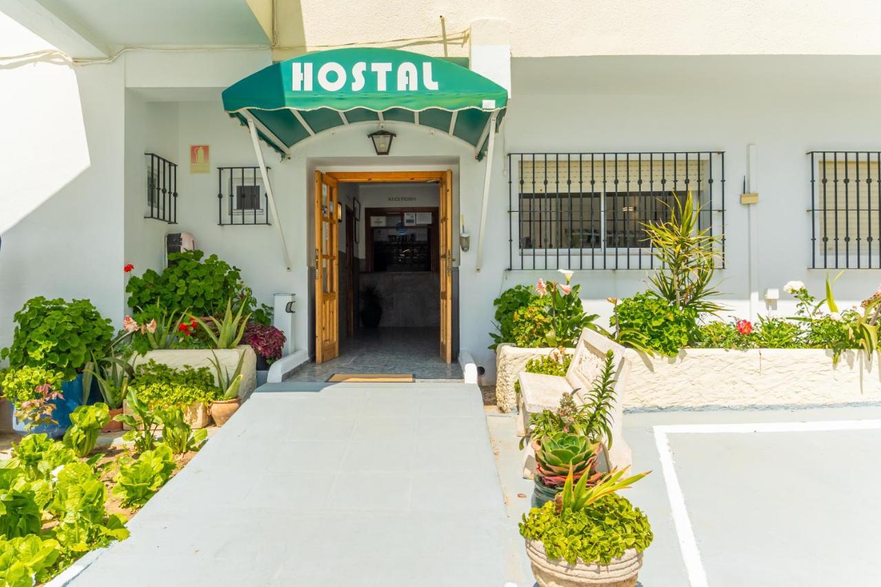 Hostal Miramar Los Canos De Meca Luaran gambar